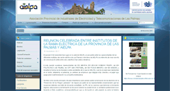Desktop Screenshot of aielaspalmas.com